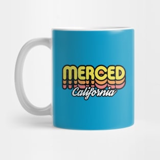 Retro Merced California Mug